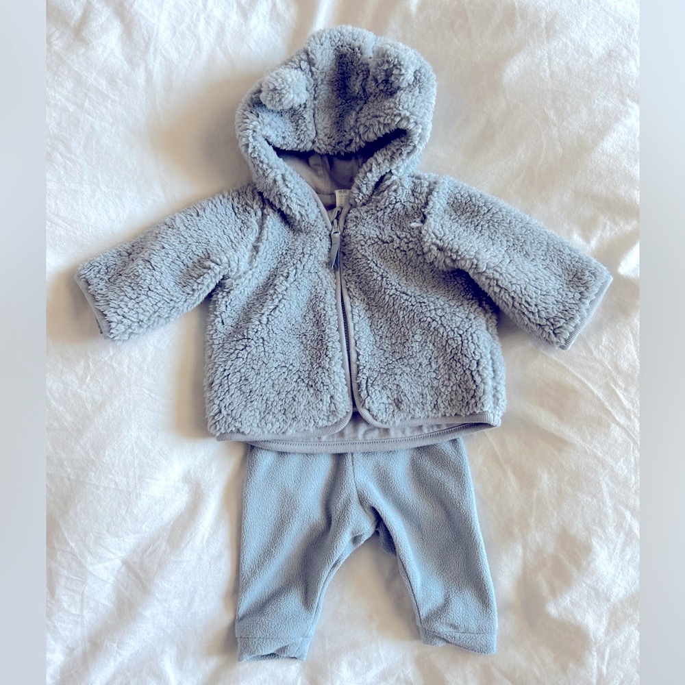 Fleece teddy outfit